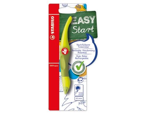 Stabilo Easy Start Tintenroller Rechtshänder, grün