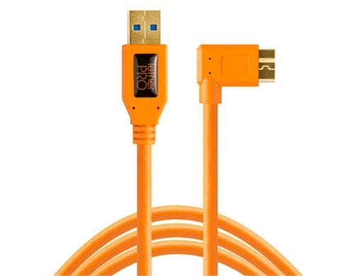 Tether Tools TetherPro USB 3.0 A / Micro B 4.6m/15 or. rechts