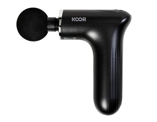 KOOR Massage Pistole Thermal Mini 3 Vibrationsstufen. Schwarz