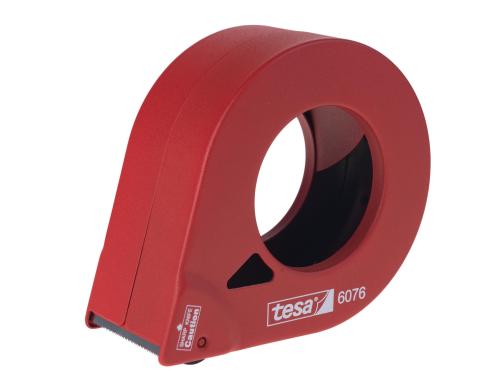 Tesa robuster Handabroller, orange für Rollenbreite bis zu 50mm