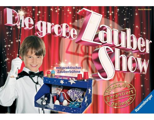 Ravensburger Spiele, Grosse Zaubershow Alter: 8+, Spieleranzahl: 1