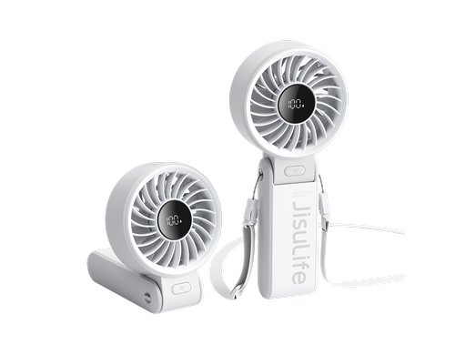 Jisulife Handheld Fan 7 Ventilator Grau 3600mAh
