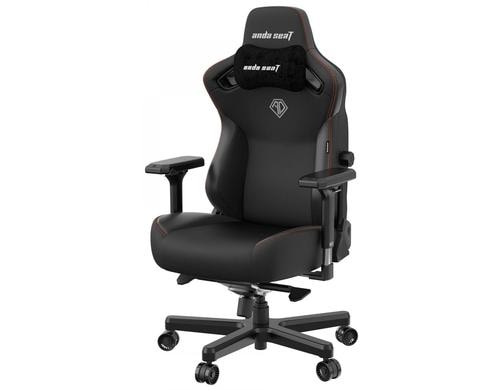 Anda Seat Kaiser 3 XL Schwarz, Leder