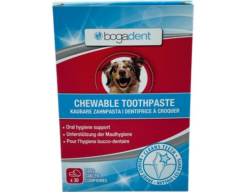 bogadent Kaubare Zahnpaste für Hunde 30 Stk