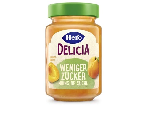 Delicia Aprikose weniger Zucker 270 g