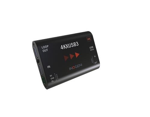 Inogeni 4KXUSB3 Konverter: HDMI>USB, 4K, Loop, Audio, VISCA