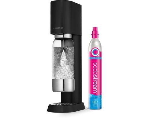 Sodastream Enso schwarz 1013611411 Quickconnect, 1L Ensoflasche