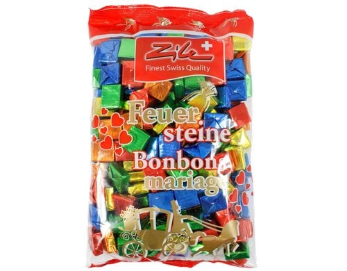 Zile Hochzeits Bonbons Feuersteine 1 kg