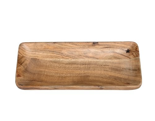 COCON Tablett, 30 x 12.5 x 3 cm, Akazie natur