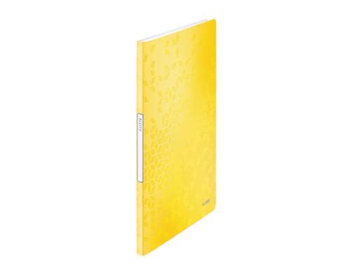 Leitz Sichtbuch WOW gelb, 20 Hüllen