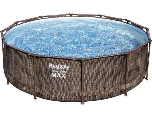 Bestway Steel Pro MAX Frame Pool Komplett-Set 366 x 100 cm