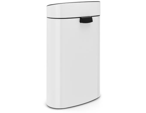 Brabantia Touch Bin® New 40 Liter White Inhalt 40 Liter