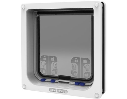 Cat Mate 4-Wege Katzentüre XL weiss