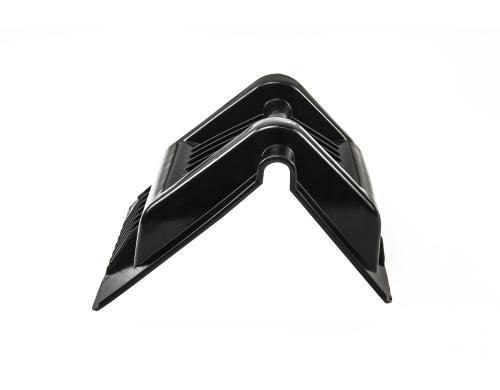 Kantenwinkel 50 mm 185 x 140 mm, schwarz