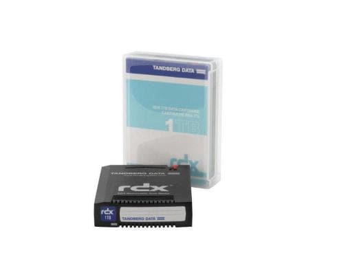 Tandberg RDX Medium: 1000GB geeignet für alle RDX Laufwerke