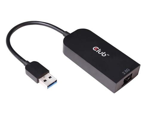 Club 3D, USB 3.2 Gen1 Typ A auf RJ45 L= 240 mm