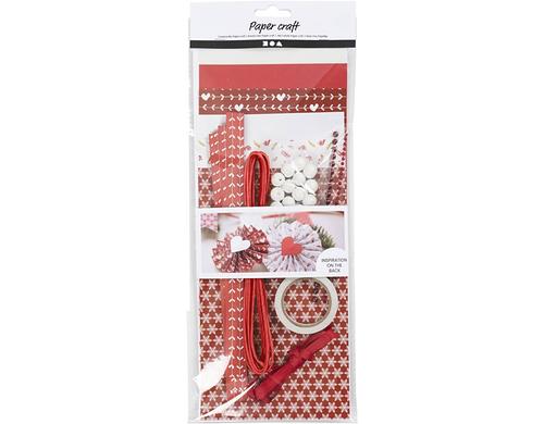 Creativ Company Bastelset Papier Kreativ-Mix für Weihnachtsdeko