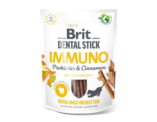 Brit Dental Stick Probiotika & Zimt 251g Immunsystem