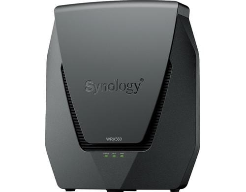 Synology WRX560, Dualband-WLAN 6 Router Dualband WLAN (2,4 + 5 GHz), Mesh Ready