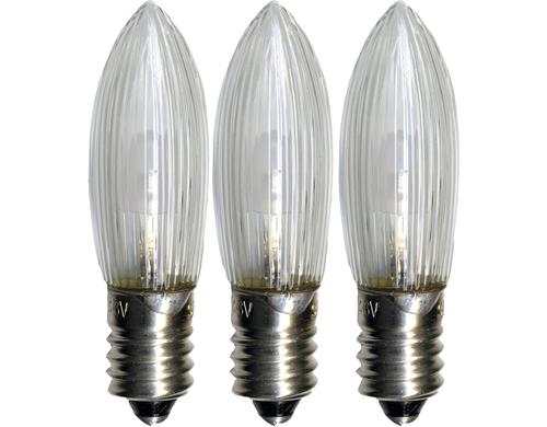 Ersatzlampen 3 Pack  Universal LED E10, 5Lm, 2100K, 0.2W, 10-55VAC