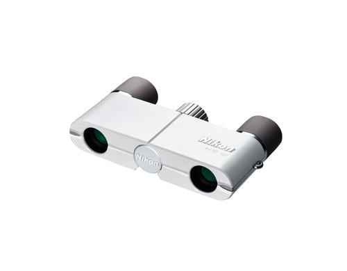 Nikon Fernglas 4x10 DCF Weiss Naheinstellgrenze: 2.5m, Wasserdicht