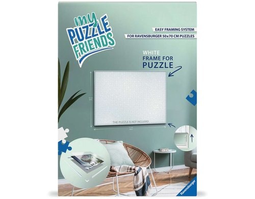Puzzle-Rahmen weiss 1000 Teile