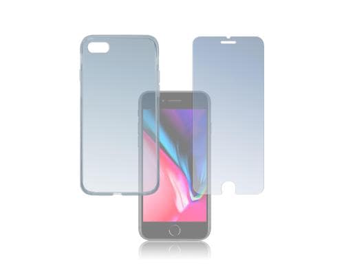 4smarts 360° Premium Protection Set für Apple iPhone 7/8/SE(2020), transparent