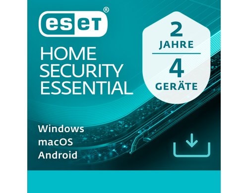 ESET HOME Security Essential Voll, 2yr, 4us, ML