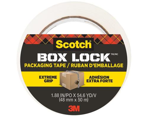 3M Scotch Box Lock Verpackungsklebeband 48 mm x 50 m, 1 Rolle