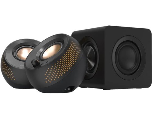 Creative Pebble X Plus 2.1 Lautsprecher Bluetooth 5.3, USB-C, RGB-Beleuchtung