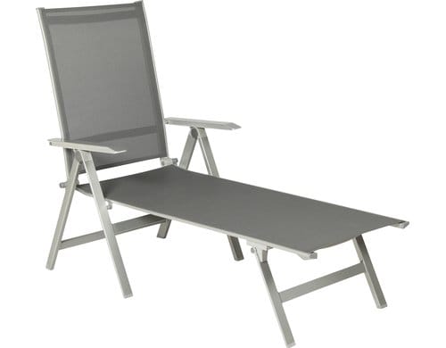 Acamp Liegestuhl Urban Platin 66 x 60 x 112 cm