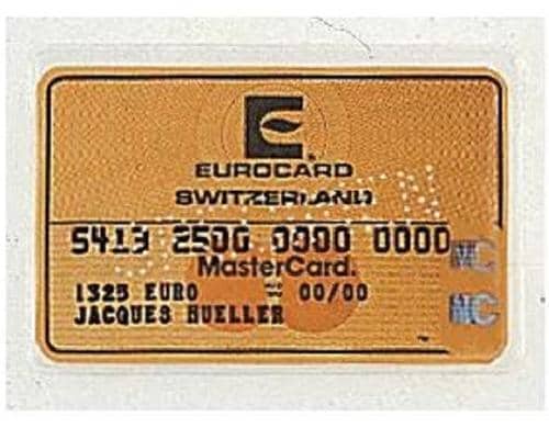 BüroLine Stecketui Kreditkarten 63x94mm, 25 Stück