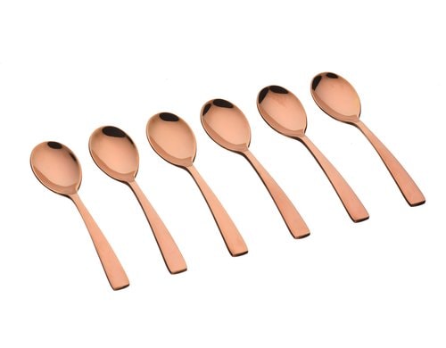 Björn kleine Löffel OGLU, Kupfer 6 Stück
