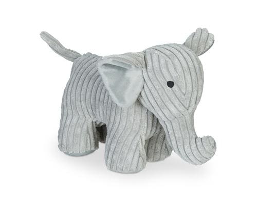 relaxdays Türstopper Elefant Polyester, ca. 22 x 14 x 38 cm