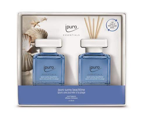 ipuro Geschenkset sunny beachtime Classic Raumduft 2x50ml