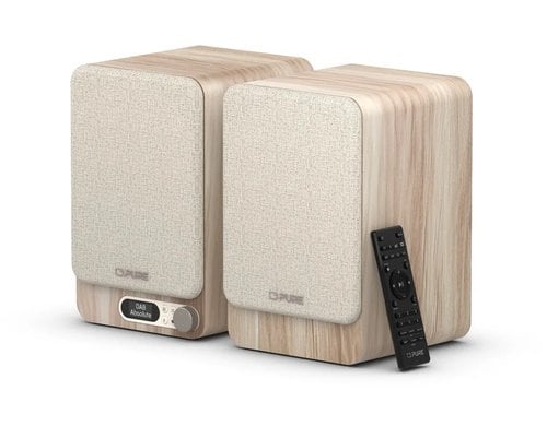 Pure Aktivlautsprecher Classic Active Cotton white, HDMI, DAB+, BT5.3, OLED