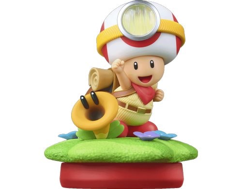 amiibo Kapitän Toad & Plauderblume 0+