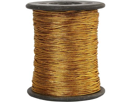 Creativ Company Anhängerband 0.5 mm 100 m, gold