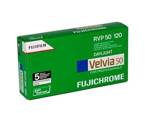 FUJIFILM VELVIA 50 Pro 120 5-Pack