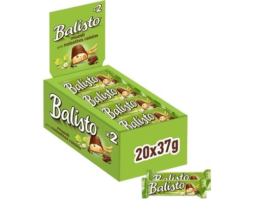 Balisto Riegel Müesli 20 x 37 g