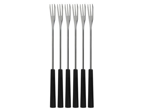 COCON Fondue Gabel Plastik 26cm 6 Stk, Plastik, 26cm