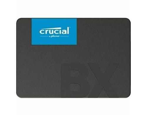 Crucial SSD BX500 4TB, 2.5, 3D NAND SATA3, lesen 540MB/s, schreiben 500MB/s