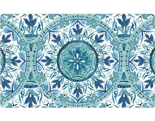 Tarhong Napfunterlage PVC Gibraltar 29.2 x 48.3 cm, H 2 mm, türkis