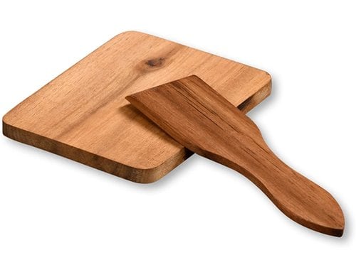 Kesper Raclette-Spachtelset 8 Stück, Akazienholz
