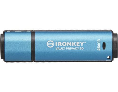 Kingston IronKey Vault Privacy 50 256GB USB3.2 (Typ-A), AES-256 Encrypted, FIPS 197