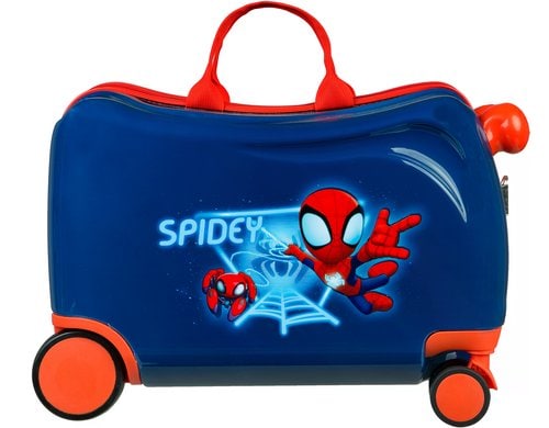 Undercover Reisetrolley Ride-on Spider-Man, 4 Räder