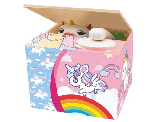 Roost Sparkasse Einhorn 12.5cmx 10.5 cm x 9.5 cm