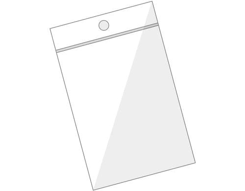 BüroLine Pressverschluss-Beutel, 10 Stk 160 x 220 mm