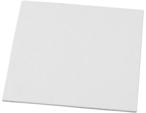 Creativ Company Leinwandplatte 15 x 15 cm, 280 g, weiss
