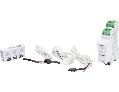 Shelly Pro 3EM WiFi-Energy Meter 63 A CT 3-Phasen LAN/WLAN Leistungsmessgerät